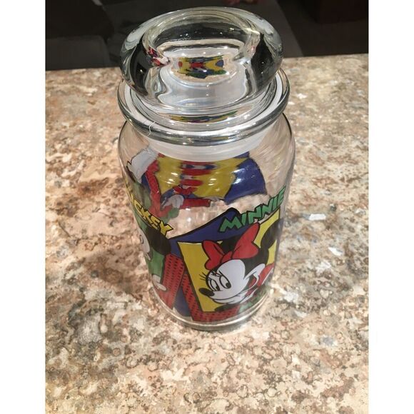 Disney Character Glass Canister - Picture 1 of 8